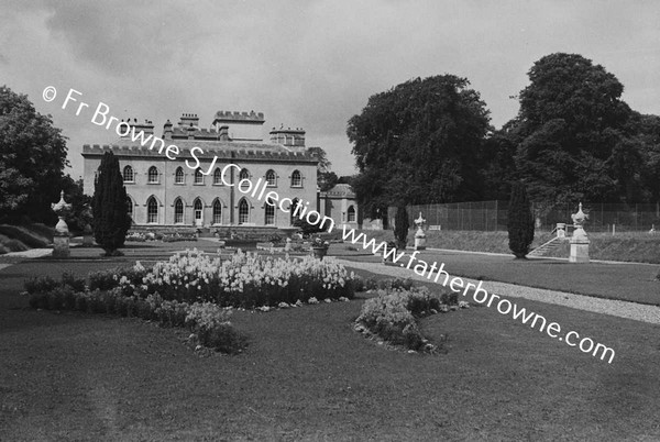 MOORE ABBEY AS CONVENT OF MARY IMMACULATE FROM EAST   THE GARDEN